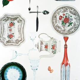 An Assortment Of Crockery by Herbert Matter