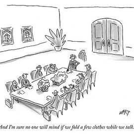 And I'm Sure No One Will Mind If We Fold A Few by Kim Warp