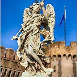 angel with the spear and Roman Baroque by Stefano Senise