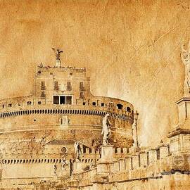 Angels Bridge and Castle by Stefano Senise