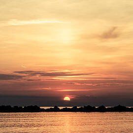 Another Earth - Sunrise on the Sea by AM FineArtPrints