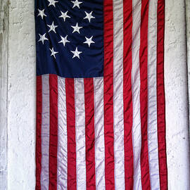 Antique American Flag by Olivier Le Queinec