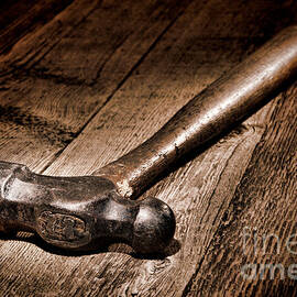 Antique Blacksmith Hammer by Olivier Le Queinec