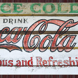 Antique Coca Cola Sign  by Flees Photos