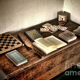 Antique Play Desk by Olivier Le Queinec