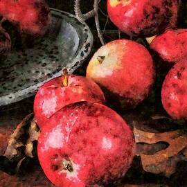 Apples Still Life Cezanne Style by Edward Fielding