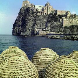 Aragonese Castle On Ischia by Horst P. Horst