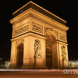 Arc de Triomphe at Night I by Clarence Holmes