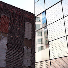 Architectural Juxtaposition on the High Line by Rona Black
