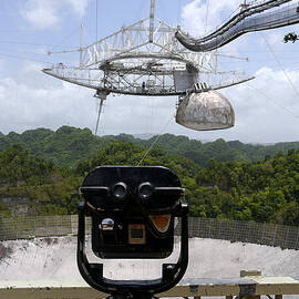 Arecibo Observatory - Watching Us Watching Them by Richard Reeve