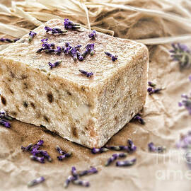 Aromatherapy Natural Scented Soap and Lavender by Olivier Le Queinec