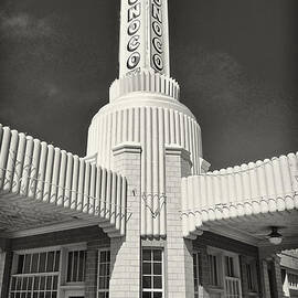Art Deco Gas Station Shamrock Texas by Mary Lee Dereske