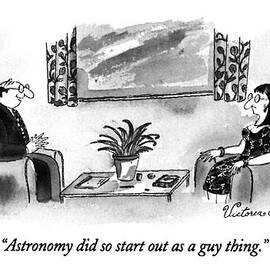 Astronomy Did So Start Out As A Guy Thing by Victoria Roberts