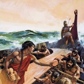 Athenian Trireme by Andrew Howat