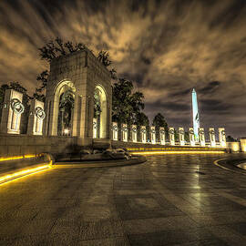 Atlantic Side of the World War II Memorial by David Morefield
