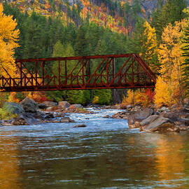 Autumn Crossing by Mary Jo Allen
