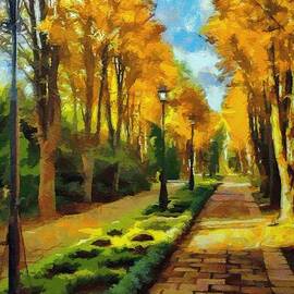 Autumn in Public Gardens by Jeffrey Kolker