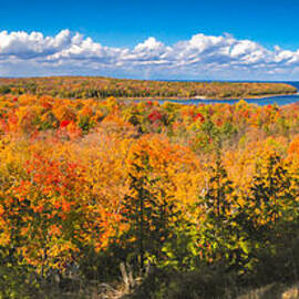 Autumn Vistas of Nicolet Bay by Duluth To Door County Photography
