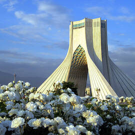 Azadi Tower In Tehran by David Stanley