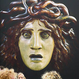 Bad Hair Day at d'Orsay Museum, Paris.  by Joe Schofield