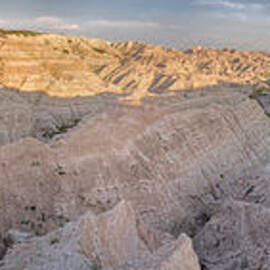 Badlands National Park Color Panoramic by Adam Romanowicz