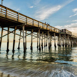 Balboa Pier Newport Beach by Kelley King
