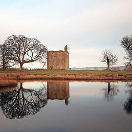 Barr Castle reflection by Grant Glendinning