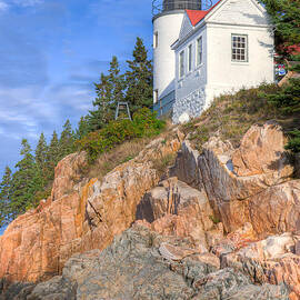 Bass Harbor Head Light I by Clarence Holmes