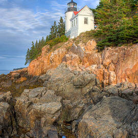 Bass Harbor Head Light III by Clarence Holmes