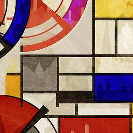 Bauhaus Rectangle FOUR by BFA Prints