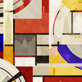 Bauhaus Rectangle THREE by BFA Prints