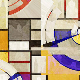 Bauhaus Rectangle TWO by BFA Prints