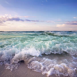 Beach Waves by Malcolm Macgregor