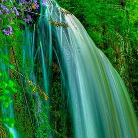 Beautiful Water Falls by Louis Dallara