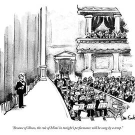 Because Of Illness by Dana Fradon