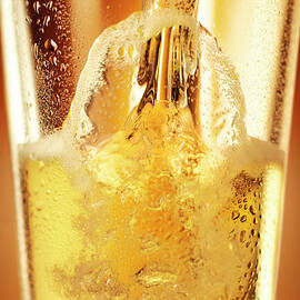 Beer Pour In Glass by Jack Andersen