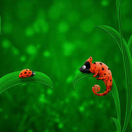 Beetle Chameleon by Gianfranco Weiss