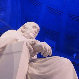 Ben Franklin in Blue II by Richard Reeve