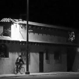 Bernalillo Under Street Lights by Mary Lee Dereske