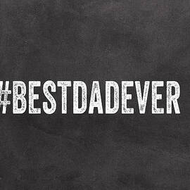 Best Dad Ever-Greeting Card by Linda Woods