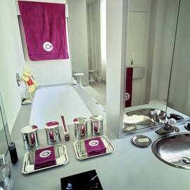 Betty And Francois Catroux's Bathroom by Horst P. Horst