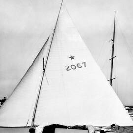 Bill And Sue Fricker Sailing by George Platt Lynes
