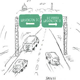 Bizarro Washington Dc by David Sipress