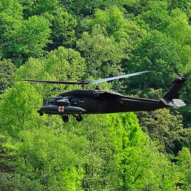 Blackhawk Taking Off by Flees Photos