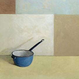Blue Saucepan by William Packer