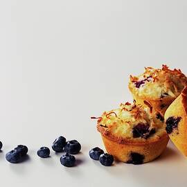 Blueberry-coconut Pound Cakes by Romulo Yanes