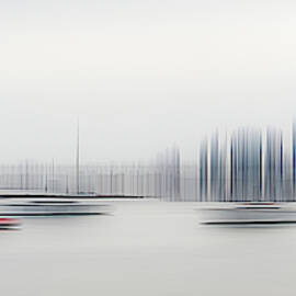 Boats In The Harbour by Richard Adams