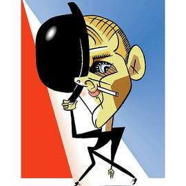 Bob Fosse by Tom Bachtell