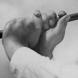 Bobby Jones Holding A Golf Club by O. B. Keeler