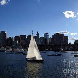 Boston Harbor by Olivier Le Queinec